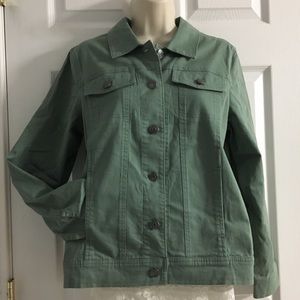 Appleseed’s Light Army Green Jacket
